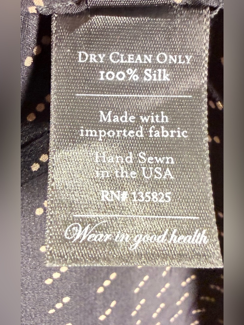 No.6 Store Silk Dot Print Midi Dress Black Size Small - Picture 13 of 13